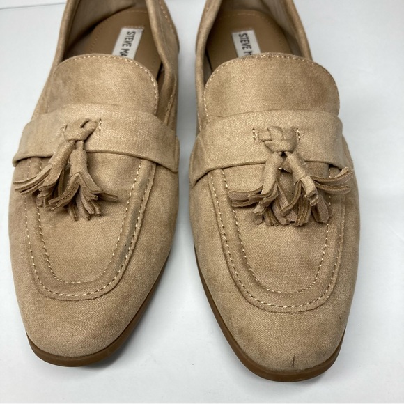 Steve Madden Colorado Tan Tassel Loafer Slip On Shoe 9 M - Picture 4 of 14